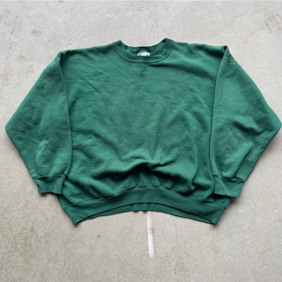 Vintage 90’s Hanes Premium Boxy Crewneck - Picture 1 of 3